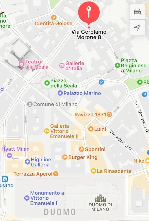 J'Adore Apartment Alla Scala 米兰 0*,